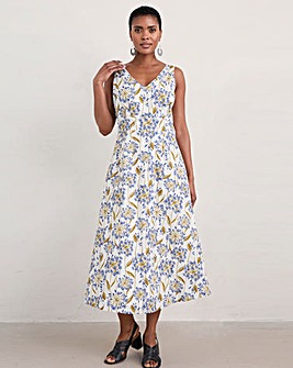 Seasalt Cornwall Sleeveless Sky Beyond Dress