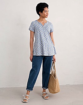 Seasalt Cornwall Short Sleeve Risso Top