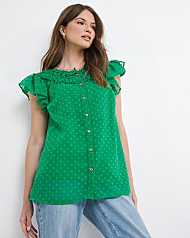 Julipa Button Through Blouse