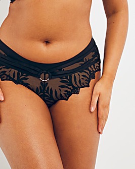Figleaves Curve Tease Embroidery Brazilian Brief