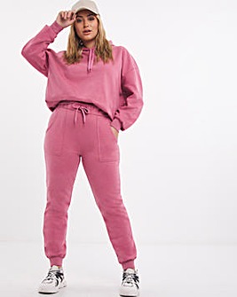 Oversized Dusty Pink Joggers