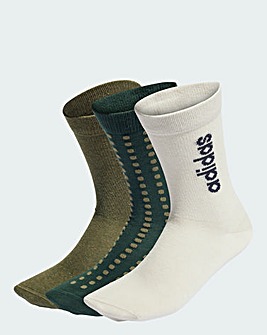 adidas GRF Crew 3 Pack Socks