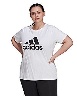 adidas Big Logo Essential T-Shirt Plus Size