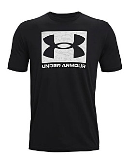 Under Armour Camo Boxed Logo SS T-Shirt