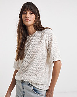 Fringed Boxy Top