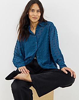 Dobby Oversized Shirt