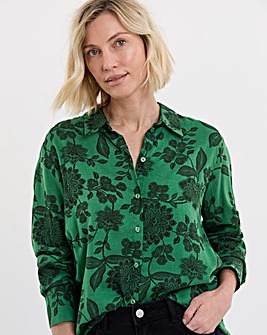 Printed Long Sleeve Shirt