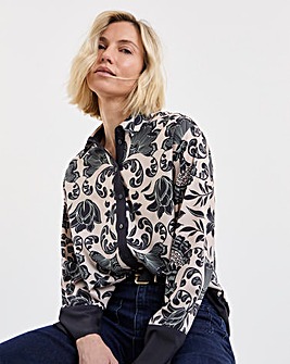Placement Print Shirt