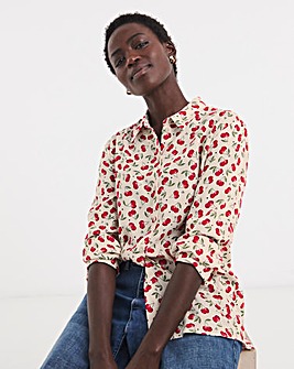 Printed Long Sleeve Shirt