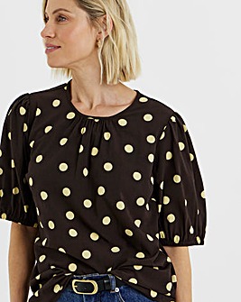 Puff Sleeve Top