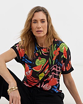 Boxy Short Sleeve Top