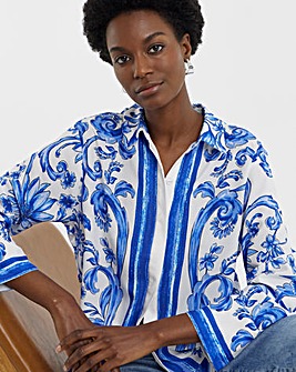 Placement Print Shirt