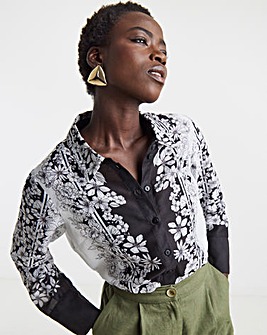 Placement Print Shirt