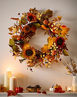 Sunflower Wreath