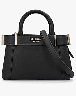 Guess Anadela Mini Black Satchel Bag