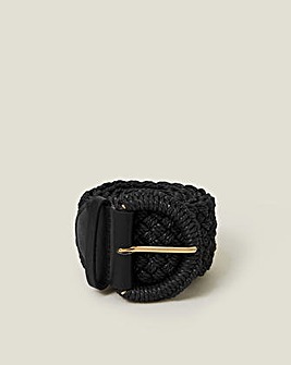 Accessorize Woven Buckle Belt