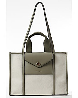 Luella Grey Giselle Sage Laptop Tote
