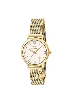 Radley Gold Plated Mesh Strap Watch