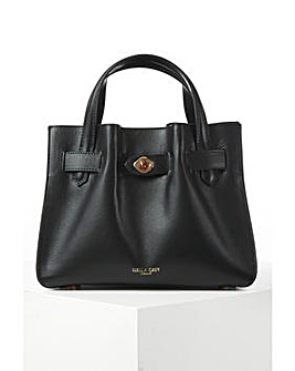 Luella Grey Bonnie Black Crossbody Tote