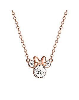Minnie Mouse Crystal Necklace