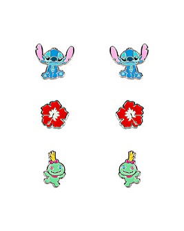 Stitch Stud Earring Set