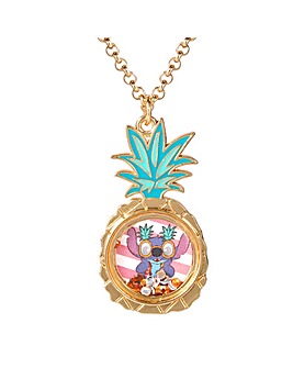 Stitch Pineapple Pendant Necklace