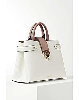 Luella Grey Dora White Tote