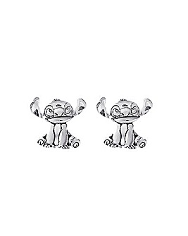 Stitch Silver Stud Earrings