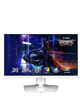 MSI MAG 274QRFW E20 27in WQHD 200Hz 0.5ms IPS White Gaming Monitor