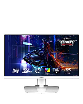 MSI MAG 274QRFW E20 27in WQHD 200Hz 0.5ms IPS White Gaming Monitor