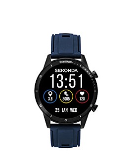 Sekonda Active Go 45mm Smart Watch - Navy