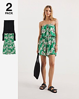 Two Pack Playsuit