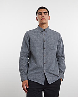 Charcoal Grindle Flannel Shirt