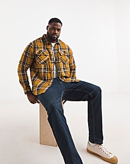 Twill Check Overshirt