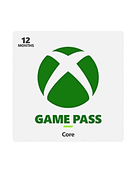 Xbox Game Pass Core - 12 Month Membership