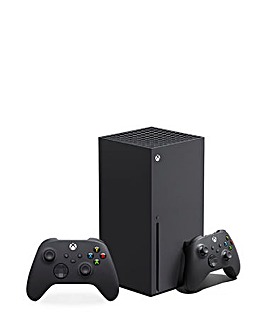 Xbox Series X & Carbon Black Wireless Controller Bundle