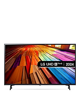 LG 43UT80006LA 43in LED 4K UHD HDR ThinQ Smart TV