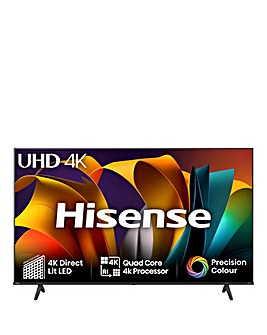 Hisense 43in 43A6NTUK Smart 4K UHD HDR LED TV with Amazon Alexa