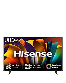 Hisense 50in 50A6NTUK Smart 4K UHD HDR LED TV with Amazon Alexa