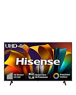 Hisense 55in 55A6NTUK Smart 4K UHD HDR LED TV with Amazon Alexa