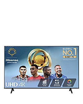 Hisense 65in 65A6NTUK Smart 4K UHD HDR LED TV with Amazon Alexa