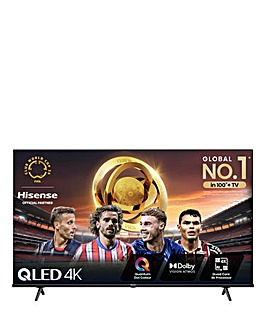 Hisense 43in 43E7NQTUK Smart 4K UHD HDR QLED TV with Amazon Alexa