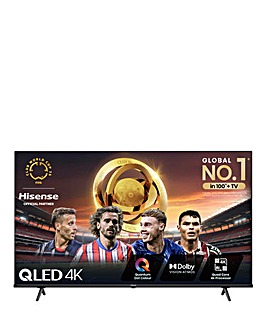 Hisense 55in 55E7NQTUK Smart 4K UHD HDR QLED TV with Amazon Alexa