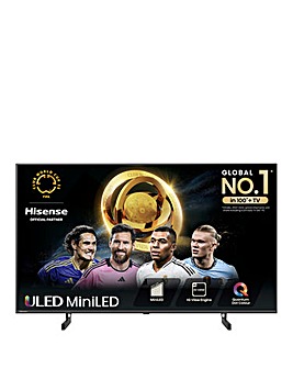 Hisense 50in 50U6NQTUK Smart 4K UHD HDR Mini-LED TV with Amazon Alexa
