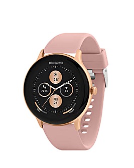 Reflex Active Series 22 Pink Silicone Strap Watch