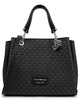 Emporio Armani Eagle Logo Tote Bag