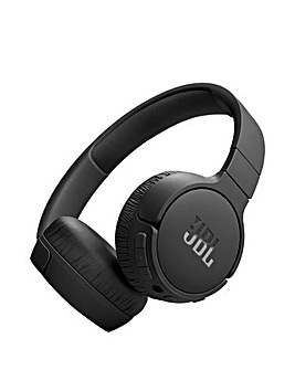 JBL Tune 670NC Noise Cancelling Wireless On-Ear Headphones - Black