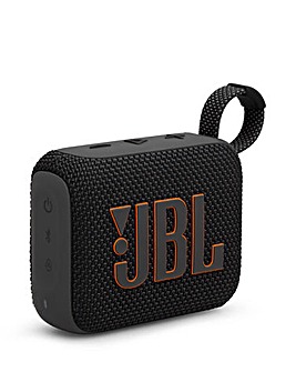 JBL GO 4 Compact Portable Speaker - Black