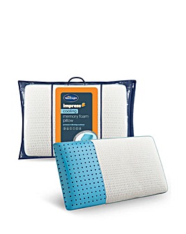 Silentnight Impress Cooling Memory Foam Pillow