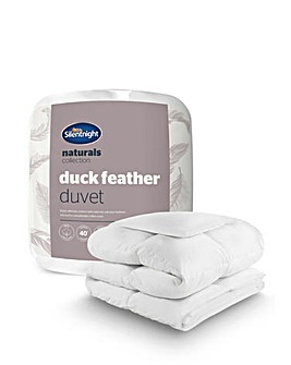 Silentnight Naturals Collection Duck Feather 10.5tog Duvet